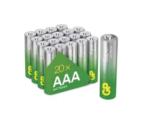 Baterie alkaliczne GP SUPER AAA (LR03) 20 szt.