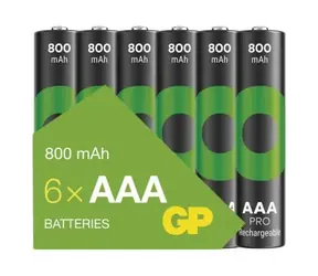 Akumulator GP ReCyko Pro AAA (HR03) 800mAh 6 szt.
