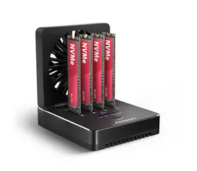 Axagon ADSA-M2C44, stacja dokująca USB4 do 4 dysków SSD M.2 NVMe z funkcją klonowania