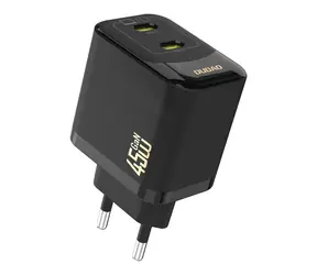 Ładowarka sieciowa Dudao A28PEU czarna / 2x USB-C / 45W