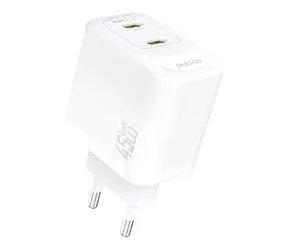 Ładowarka sieciowa Dudao A28PEU biała / 2x USB-C / 45W
