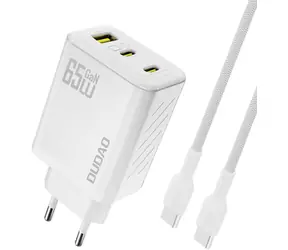 Ładowarka sieciowa Dudao A29C z kablem biała / USB-C / 65W