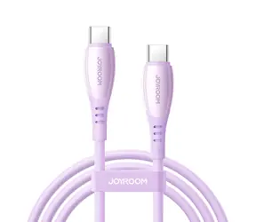 Joyroom S-A59 Kabel ładujący Vibrant Series USB-C (M) - USB-C (M) 60 W 1,2 m fioletowy