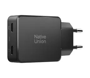 Native Union Pocket GaN 65 W czarny / 65 W / 2x USB-C
