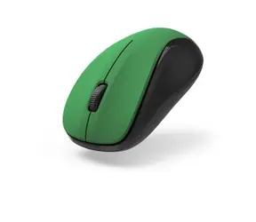 HAMA MW-300 V2 zielona / mysz bezprzewodowa / 1500 dpi / cicha / USB-A / 2x AAA