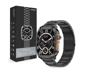 Aligator Smartwatch Sport GPS / czarny