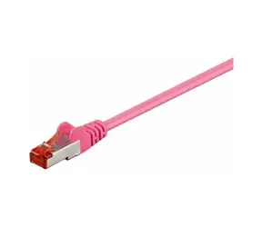 MicroConnect CAT6 S/FTP 10m różowy / LSZH