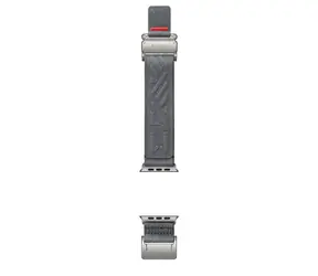Pasek do zegarka Aulumu C03 Titanium Mag, klamra tytanowa - szary