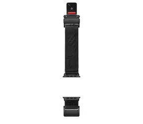Pasek do zegarka Aulumu C03 Titanium Mag, czarna klamra