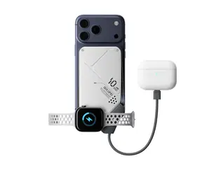 Bezprzewodowy powerbank 3w1 Aulumu M10 10000 mAh