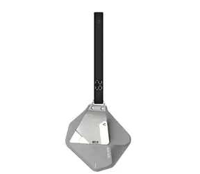Etui Aulumu A29 z blokadą geometryczną i smyczą do AirPods 4, szare