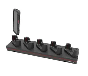 Stacja ładująca Honeywell 5-slot do CT40 & CT40XP & CT45 & CT45XP & CT47 z pokrowcem / zasilaczem / kablem (EU)