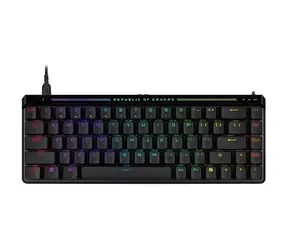 Rozpakowano - Asus ROG Falchion Ace HFX czarny / klawiatura gamingowa / mechaniczna / przewodowa / przełączniki ROG HFX / wersja amerykańska / rozpakowano