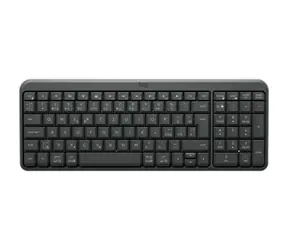 Rozpakowany - Logitech K250 CZ/SK czarny / klawiatura / bezprzewodowa / BT / rozpakowany