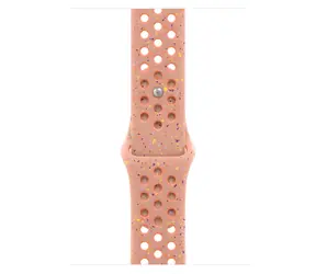 Rozpakowany - Pasek sportowy do zegarka Apple Watch Nike 46 mm, kolor Alpenglow Pink / Pasek sportowy do zegarka Apple Watch / M/L / rozpakowany