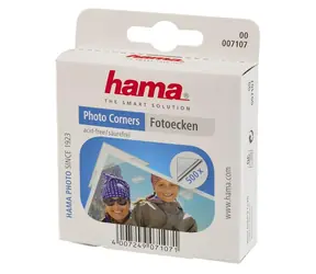 HAMA samoprzylepne fotoróże / przezroczyste / 500 szt