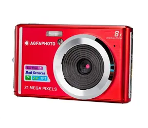 Agfa Compact DC 5200 czerwony / 2,7" LCD / 21 Mpix CMOS / 8x zoom cyfrowy / SD