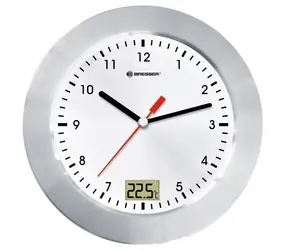 Bresser MyTime Bath biały / Zegar sterowany radiem
