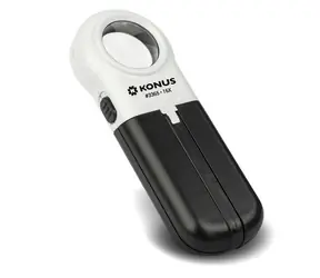 Konus Flexo-mini / Lupa ręczna / 8x / LED 