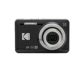 Kodak Friendly Zoom FZ55 czarny / 2,7" LCD / 16 MPix BSI CMOS / 5x zoom optyczny / microSD