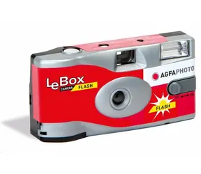 AGFAPHOTO LeBox 400 Flash / Aparat jednorazowy / 27 zdjęć / ISO 400 / lampa błyskowa