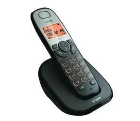 VTech ES1000 czarny / telefon bezprzewodowy / 20 numerów 