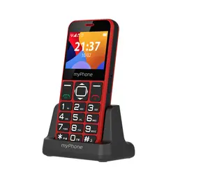 MyPhone HALO 3 senior czerwony / 2.3" / 240 x 320 / 0.3MPx / 1000 mAh / micorSD / funkcja SOS