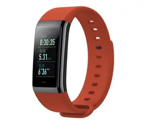 Amazfit Cor czerwony / Bransoletka fitness / 1,23" IPS / Bluetooth / Czujnik tętna 