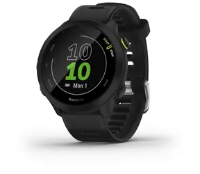 Garmin Forerunner 55 czarny / zegarek sportowy / 1.04" MIP / GPS / BT / ANT+ / 5 ATM / pulsometr / krokomierz