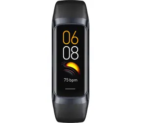 CUBE1 C60 czarny / bransoletka fitness / 1.1" AMOLED / czujnik tętna / Bluetooth 5.0 / IP67