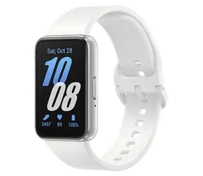 Samsung Galaxy Fit3 srebrny / Bransoletka fitness / 1.6" AMOLED / 256x402 / 5ATM / BT 