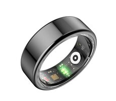 Powerton SMART Ring rozmiar 8 czarny / Smart Ring / BT 5.0 / IP68