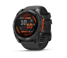 Garmin Fenix 8 51mm AMOLED czarny / Inteligentny zegarek / GPS / 1,4" wyświetlacz / mapy / BT / WiFi / wodoodporny