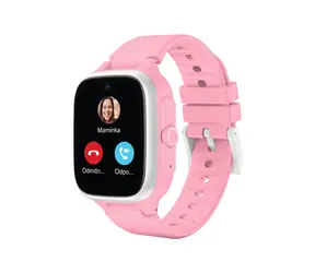 Lamax WatchY4 Play różowy / Smartwatch dla dzieci / Wyświetlacz 1,4" / IP68 / Android i iOS