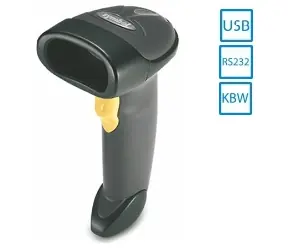 Kit ZEBRA LS2208 SR -USB / skaner kodów kreskowych 1D / Multi-IF / ciemnoszary