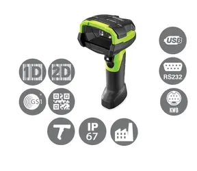 ZEBRA DS3608-SR / skaner kodów kreskowych 2D / RS-232 / KBW / USB / czarny