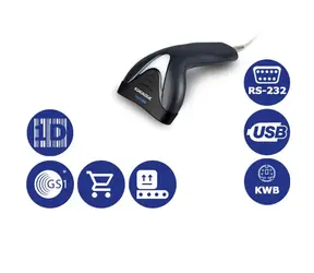 Datalogic Touch 90 Pro / skaner kodów kreskowych 1D / Multi-IF / sam czujnik / stojak / szary