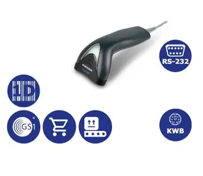 Datalogic Touch 65 Light (TD1170-BK-65) szary / skaner kodów kreskowych 1D / RS-232 / KBW