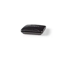 Nedis CRDRU2SM1BK - SMART Card Reader (ID, eObčanka) Black, USB 2.0