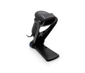 Datalogic QuickScan Lite QW2520-BKK11S zestaw 2-USB / skaner kodów kreskowych 2D / kabel USB / USB 2,4 m skręcany / stojak