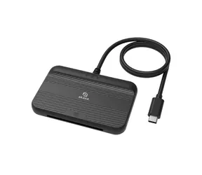 Zewnętrzny czytnik kart SMART Akasa z NFC - eID i eCitizenship