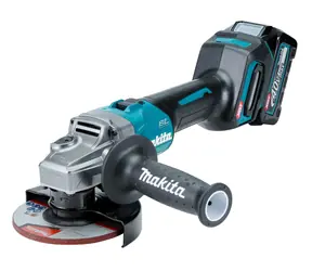 Makita GA008GM201 / Szlifierka kątowa akumulatorowa / 40 V / 125 mm / 8500 obr./min / 2 x 4,0 Ah