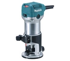 Makita RT0702CJ / Frezarka górnowrzecionowa / 710 W / wysokość skoku 40 mm / 34 000 obr./min 