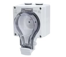 Solight 5B350 / wodoszczelne i pyłoszczelne gniazdo / IP66