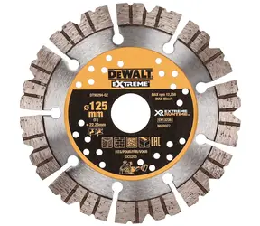 DeWalt DT90294 / Tarcza diamentowa do muru i betonu do rowkarki DCG200 / Średnica 125x22,2 mm
