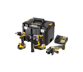 DeWalt DCK355P2T / DeWalt DCG405 + DCH172 + akumulator DCD800 / 2x akumulator 5,0 Ah / 1x walizka / ładowarka