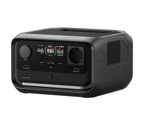 EcoFLow RIVER 3 PLUS / Przenośna stacja zasilania / LiFePO4 / 286 Wh / USB-A / USB-C / AC/ DC