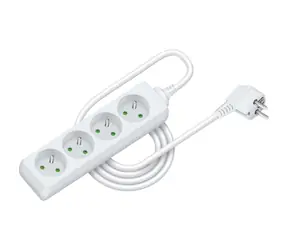 Retlux RPC 07 Przedłużacz 4 gniazdowy 3×1,0 mm 2m biały