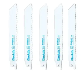 Makita B-31859 - Brzeszczot BiM do drewna i plastiku 225mm 5szt.