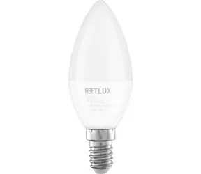 Retlux RLL 626 C37 E14 świeca 6W / 810 lm / 3000K - ciepła biel / D 
